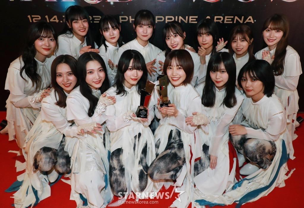 櫻坂46、2023 Asia Artist Awardsにて堂々二冠！フィリピンにも櫻舞う！